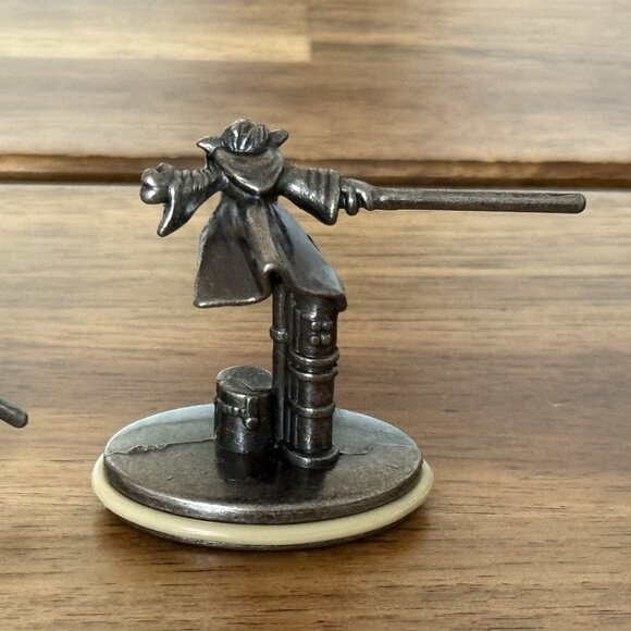 Star Wars Saga Edition Monopoly Replacement Tokens 6 Pieces Pewter Figures 2005 - Picture 11 of 16